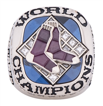 2007 Boston Red Sox World Series Championship Players Style Ring With Original Presentation Box